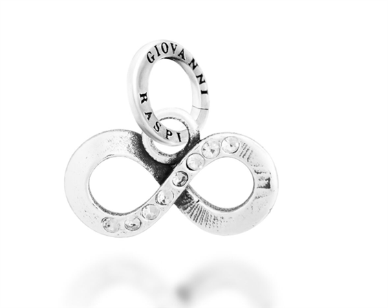 Charm Giovanni Raspini in Argento Zircone 12755 - 12755
